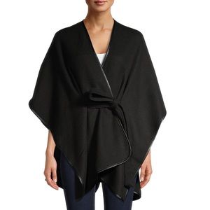 NWOT Women’s Belted Ruana Poncho Plus Size 2x-3x